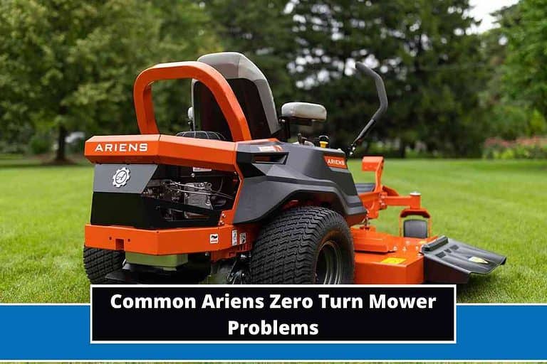 Ariens Zero Turn Mower Problems