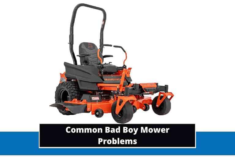 Bad Boy Mower Problems