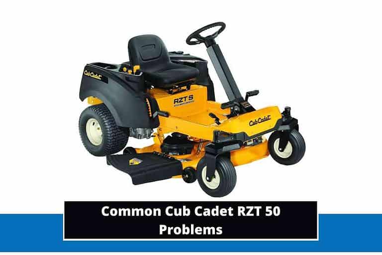 Cub Cadet RZT 50 Problems