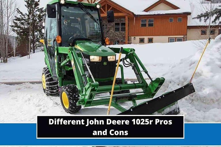 John Deere 1025r Pros and Cons