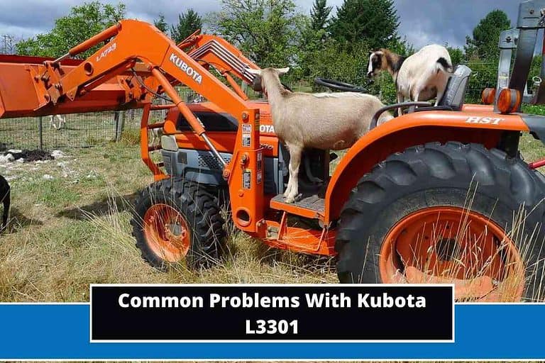 Problems With Kubota L3301