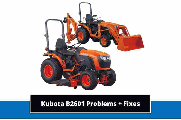 Kubota B2601 Problems
