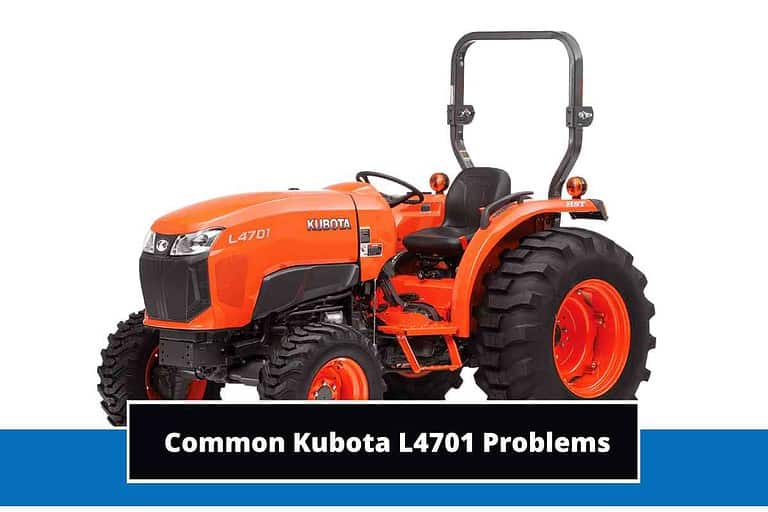 Kubota L4701 Problems
